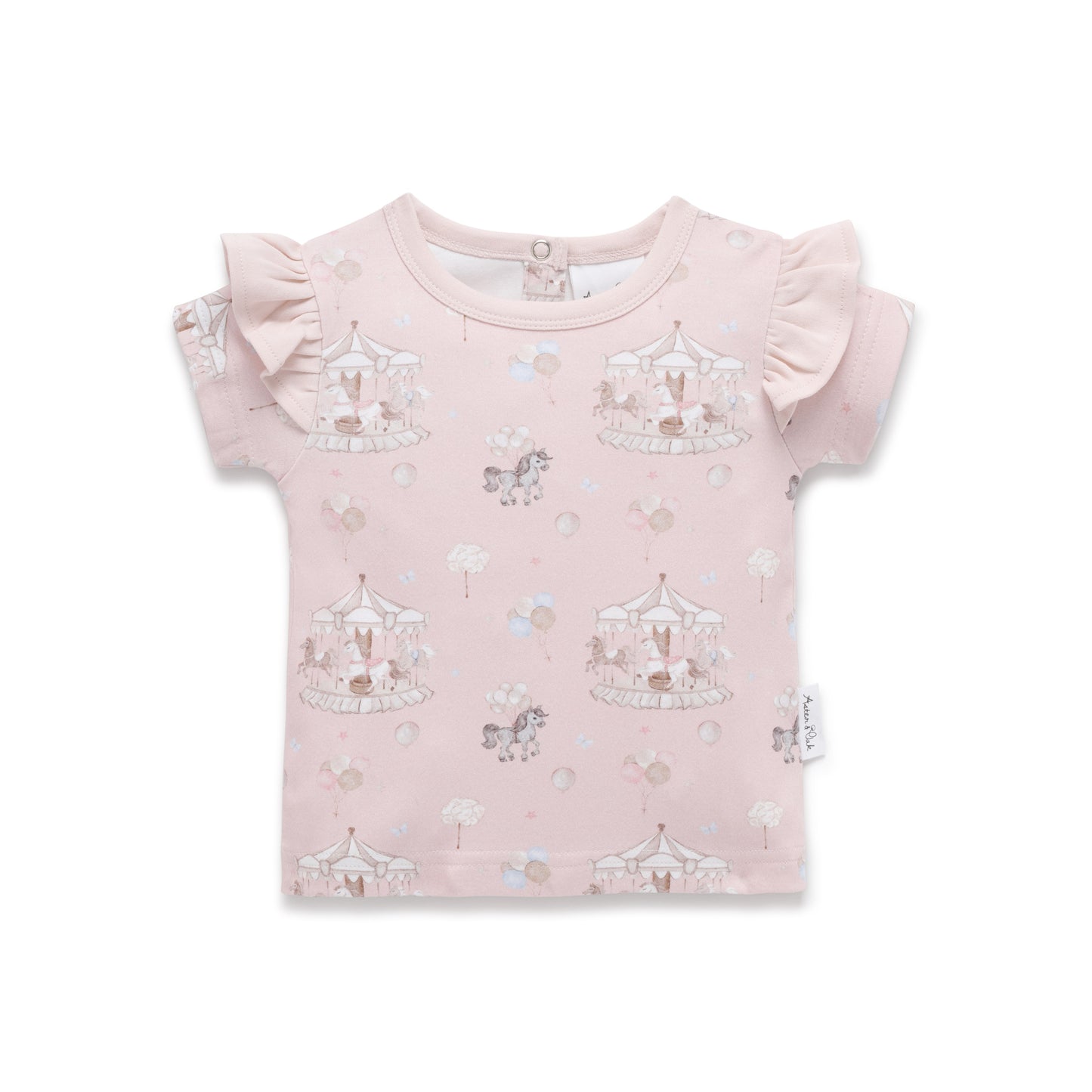 Carousel Ponies Flutter Tee
