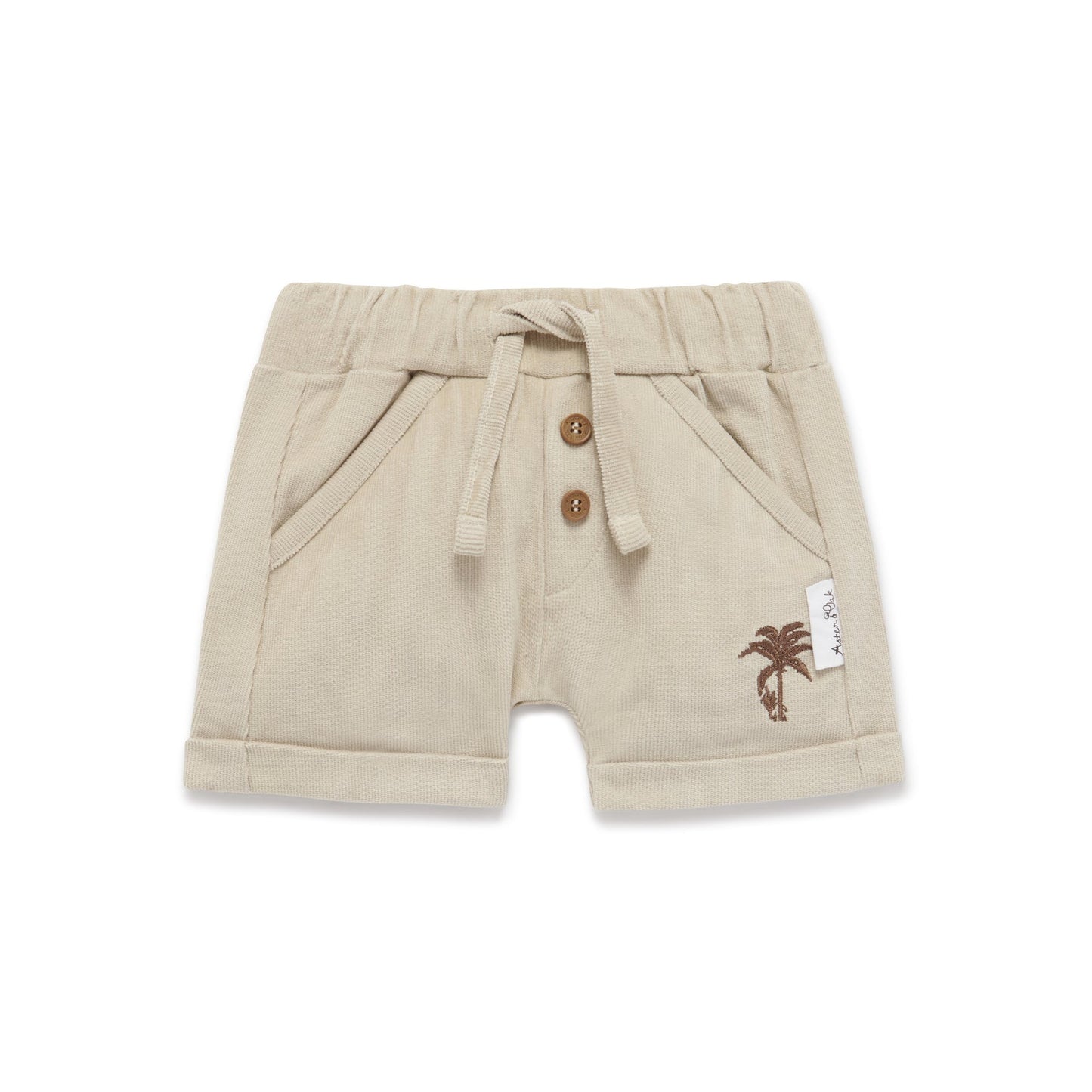 Aster & Oak - Sand Corduroy Shorts