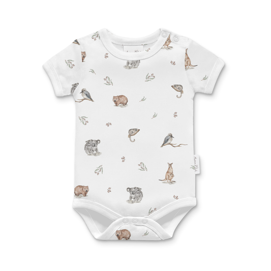 Native Animals AOP Onesie