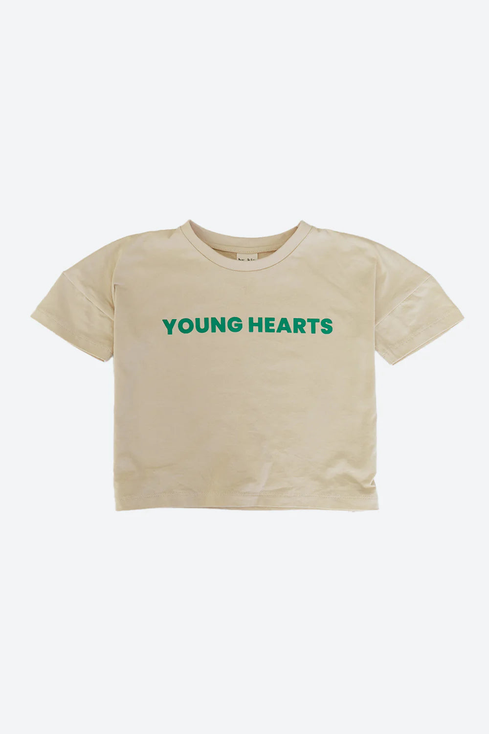 By Kin Young Hearts Tee - Camel