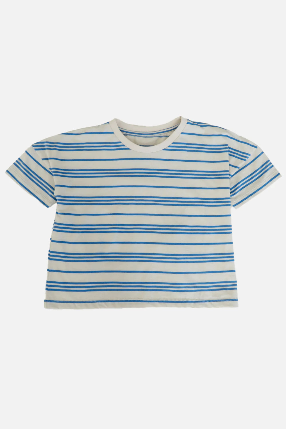 By Kin Azure Stripe Tee