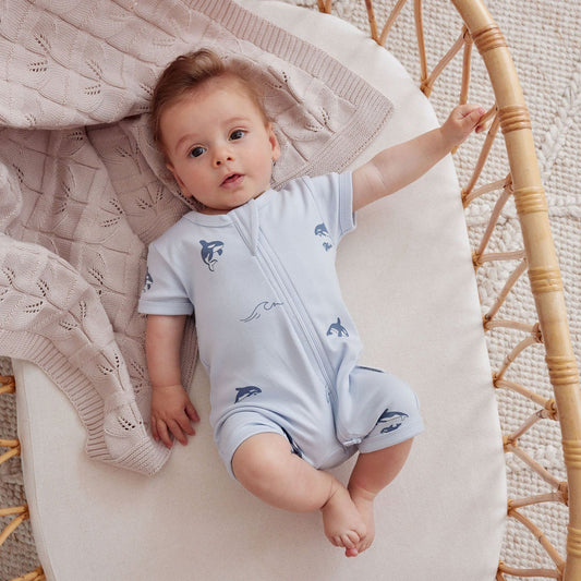 Aster & Oak - Orca Zip Romper