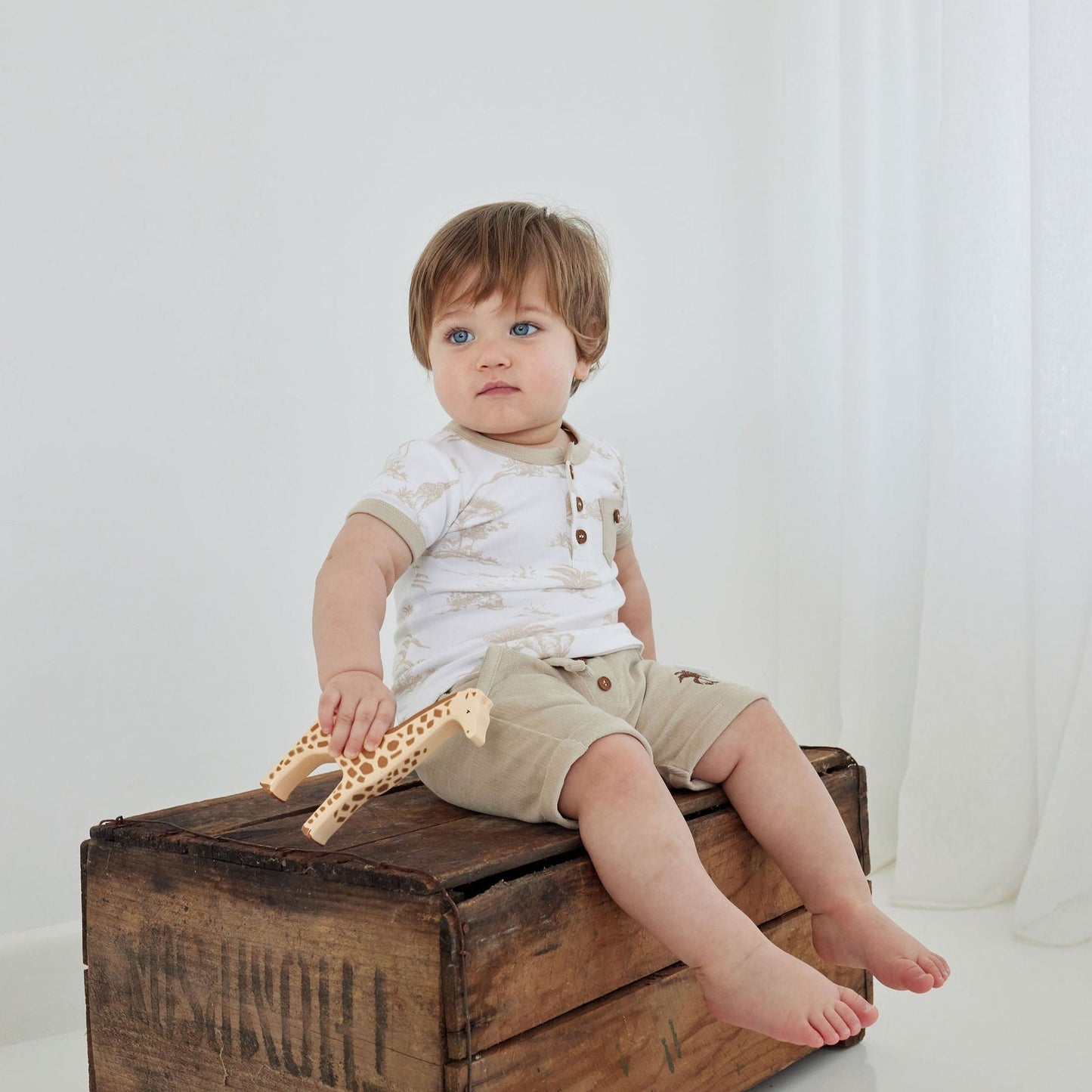 Aster & Oak - Sand Corduroy Shorts