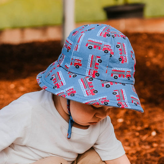 Bedhead Boys - Toddler Bucket Hat 'Fire Truck'