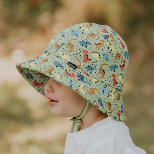 Bedhead - Toddler Bucket Sun Hat - Dino