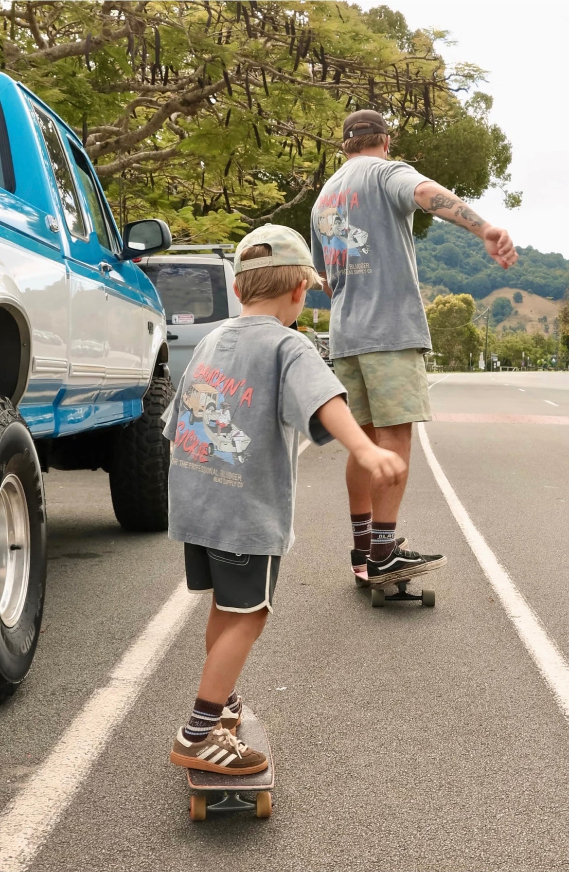 CHUCKIN' A SICKIE MINI TEE