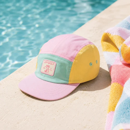 LUCKY CAP Poolside Colourblock