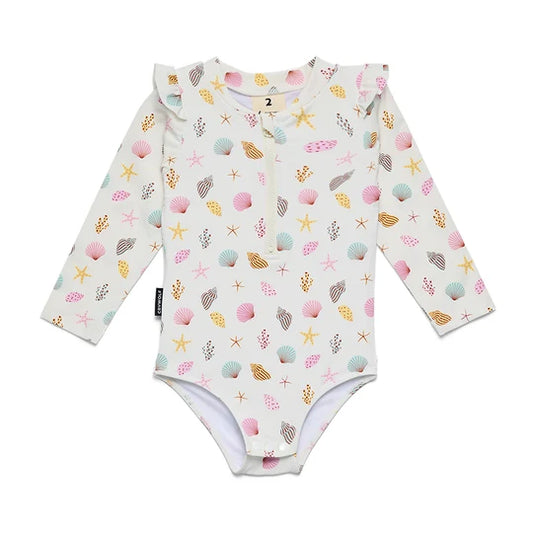 BABY LONG SLEEVE SWIMSUIT Little Shell