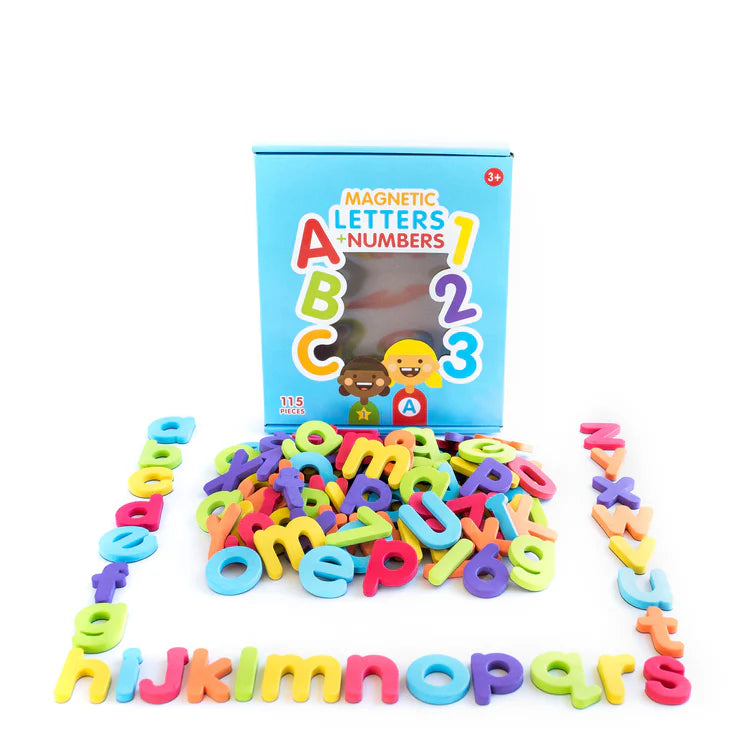 Curious Columbus - Magnetic Letters and Numbers