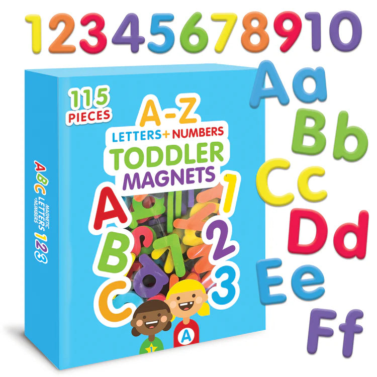 Curious Columbus - Magnetic Letters and Numbers