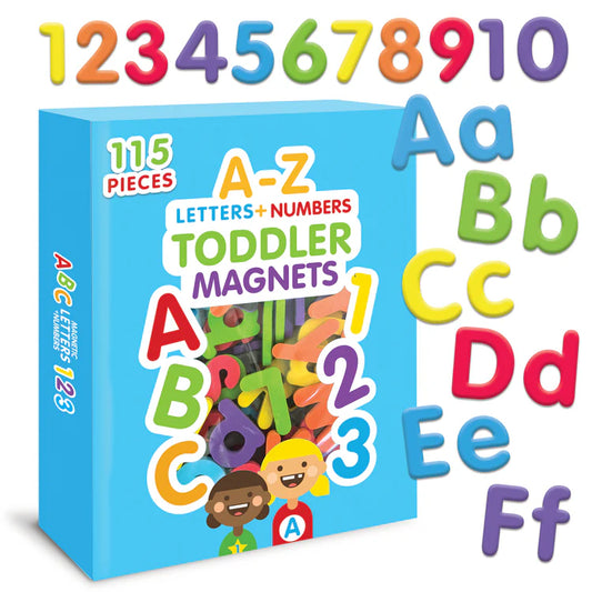 Curious Columbus - Magnetic Letters and Numbers