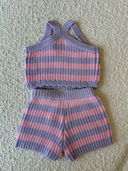 Summer Set Pink on Lavender