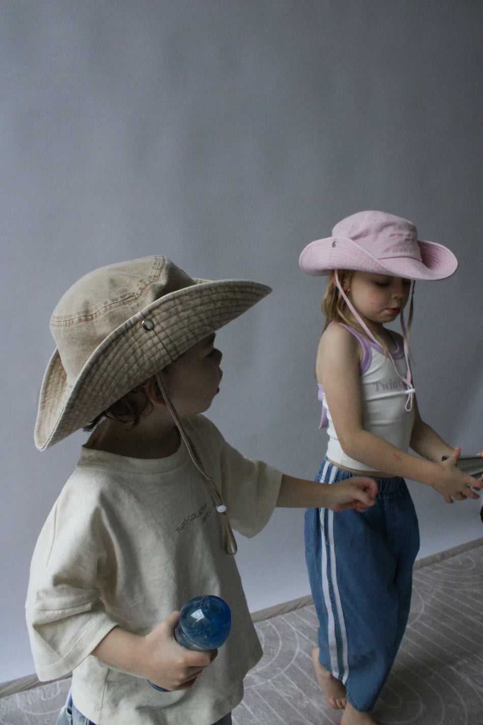 Cowboy Bucket Hat Light Brown