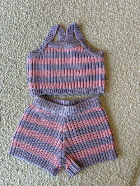 Summer Set Pink on Lavender