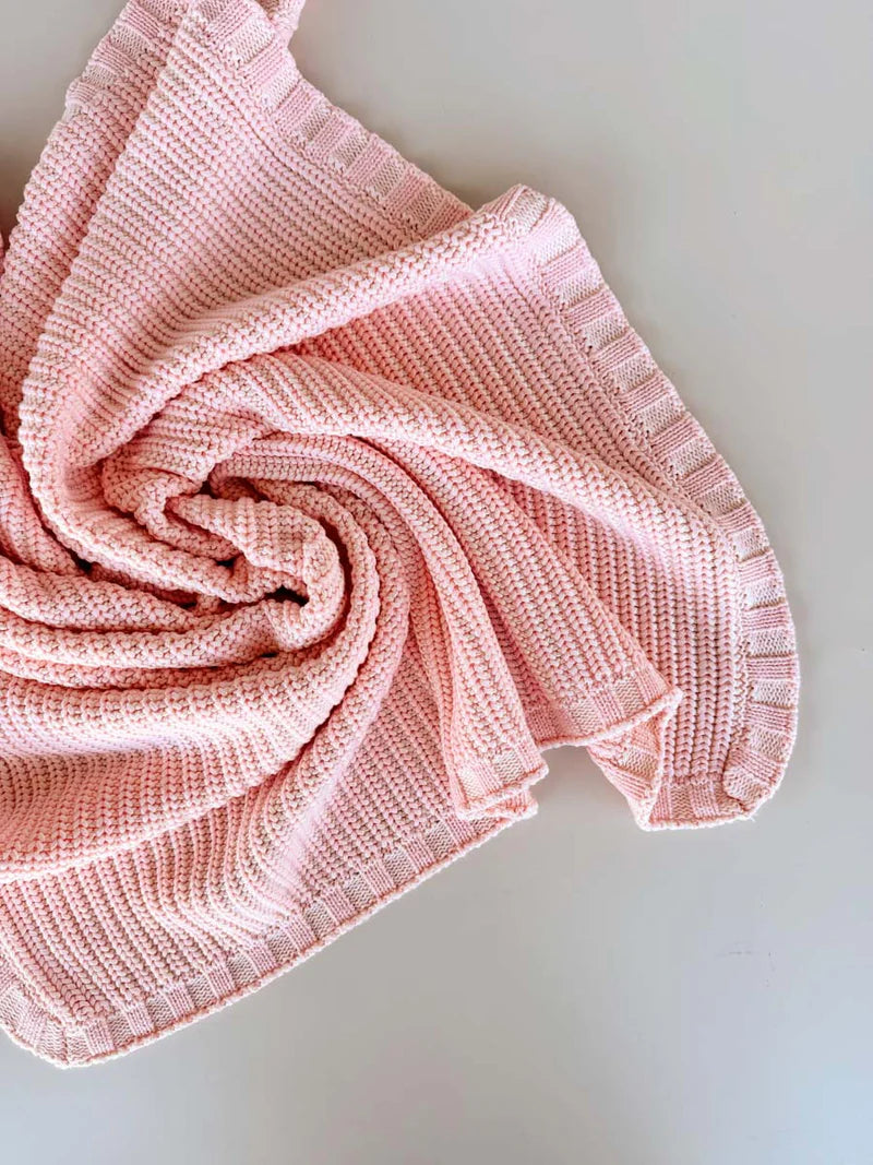 Chunky knit Blanket | Sweetpea