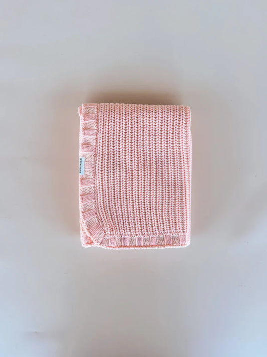 Chunky Knit Blanket | Sweetpea