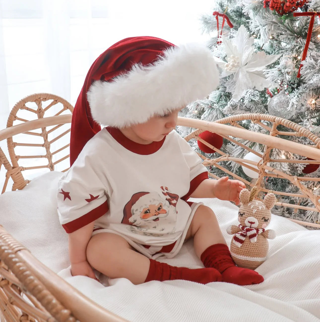 Vintage Santa Slouch Tee