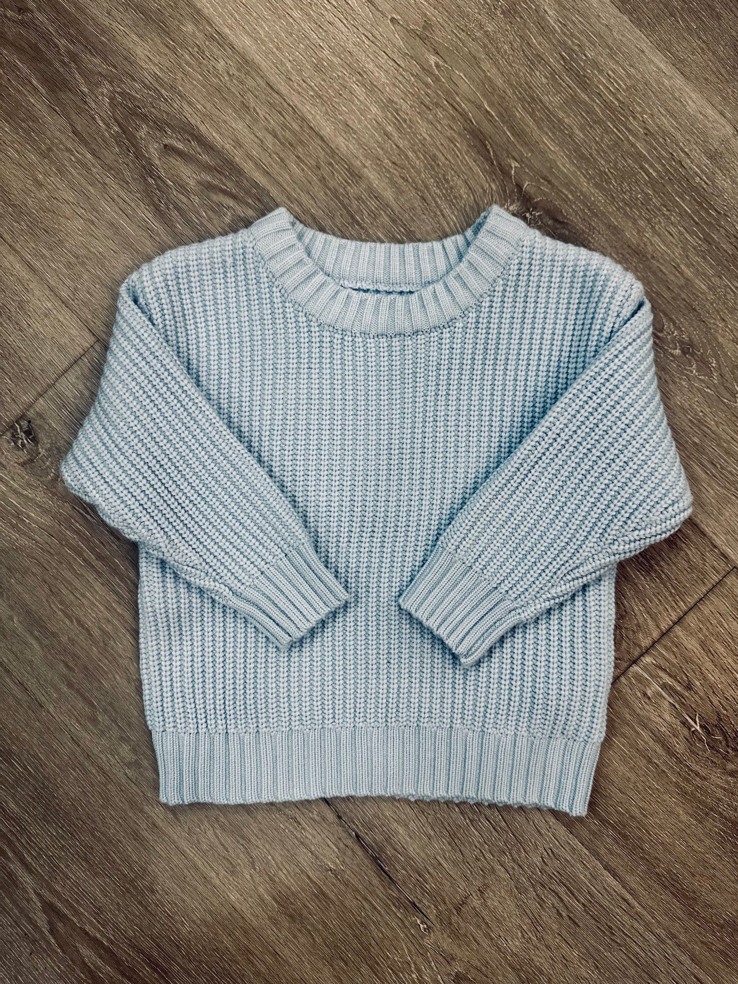 Knit Jumper Baby Blue