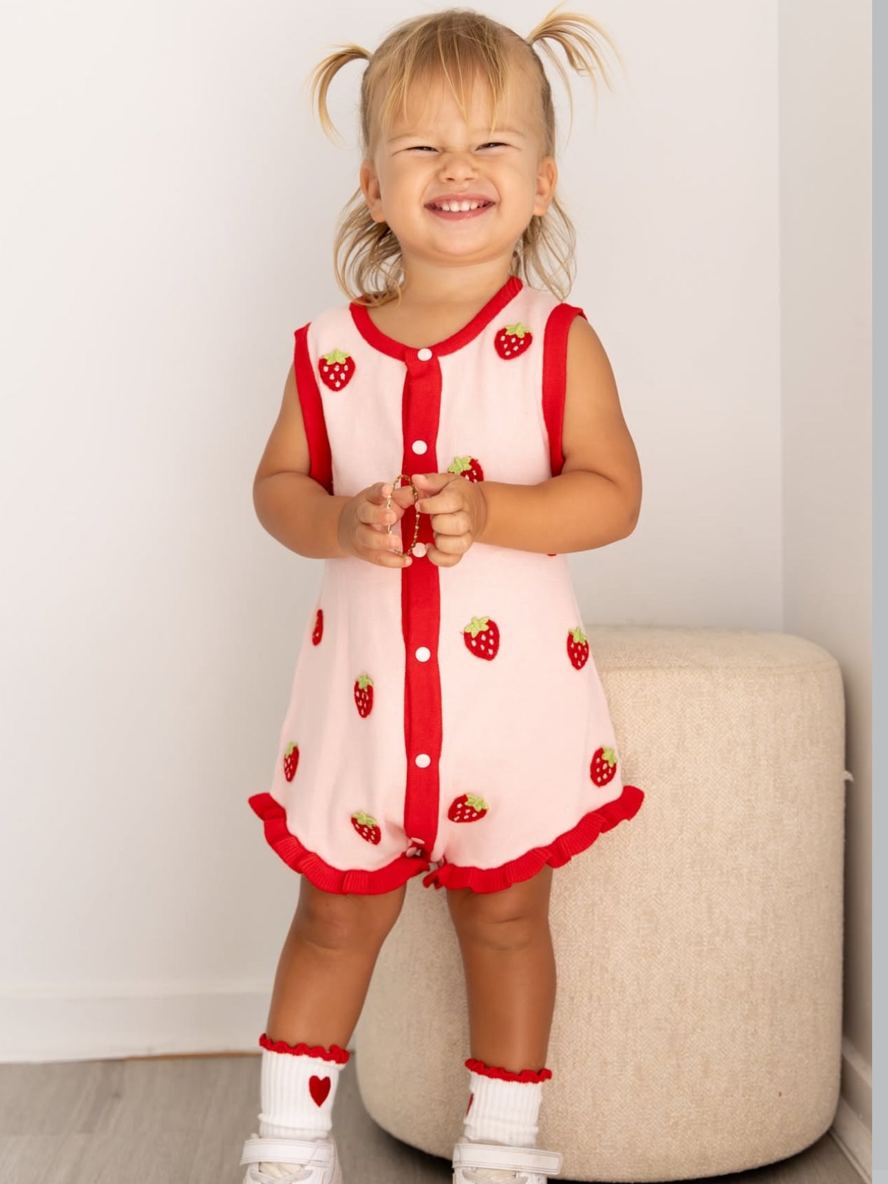 Poss & Soss Strawberry Romper