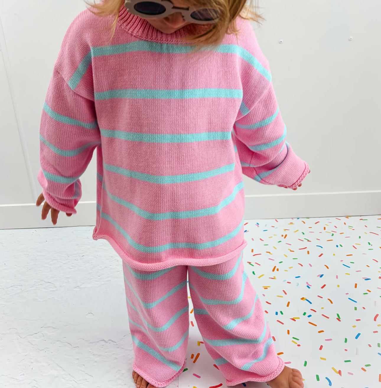 Bubblegum knit set