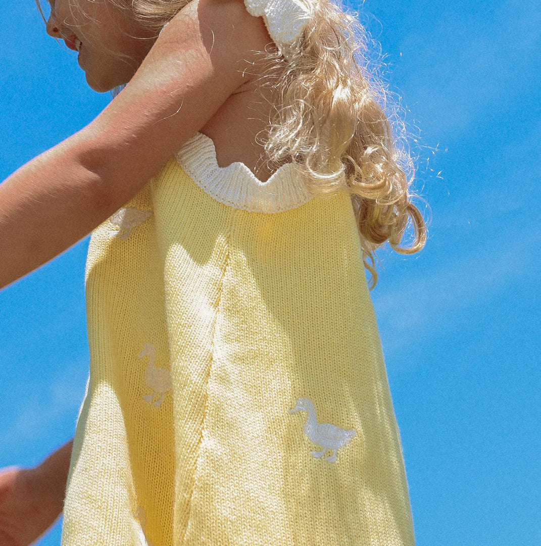 Dad Dressed Me Little Ducky Dress