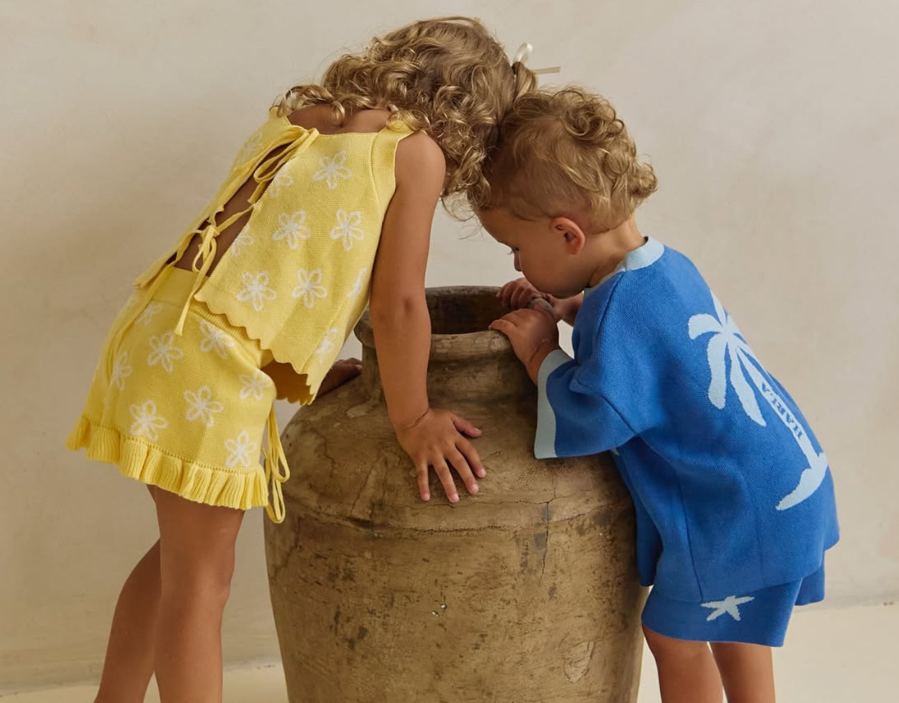 Harla Designs Girls Knitted Shorts