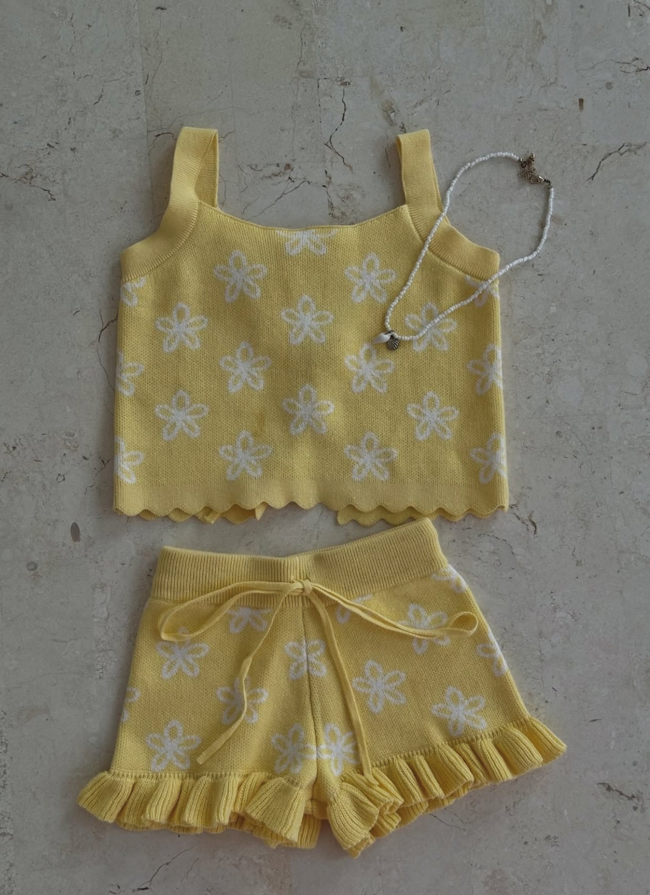 Harla Designs Girls Knitted Shorts