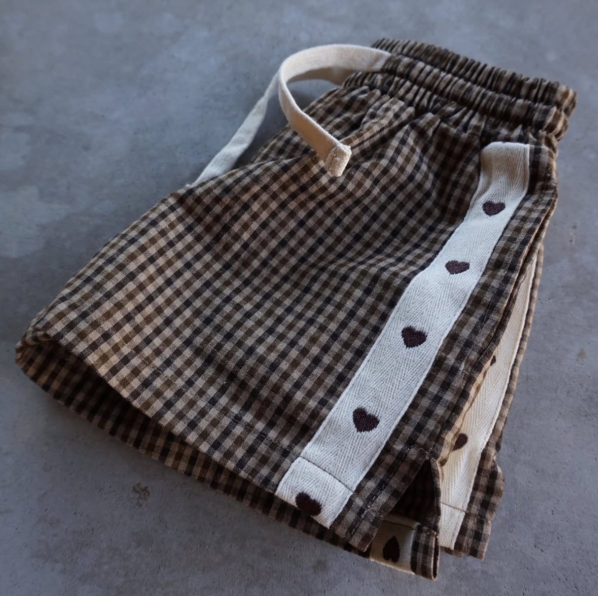 SWEETHEART GINGHAM SHORTS
