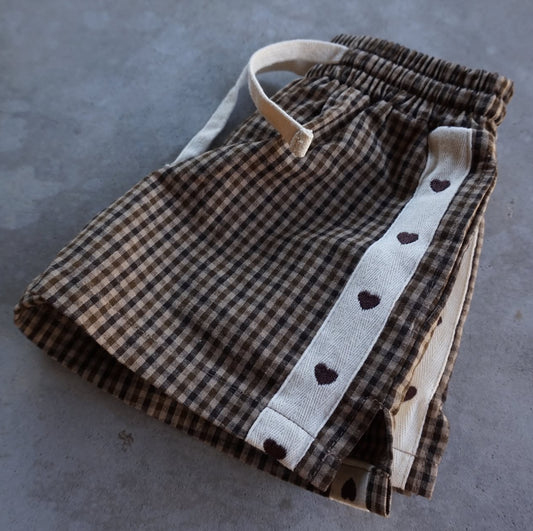 SWEETHEART GINGHAM SHORTS