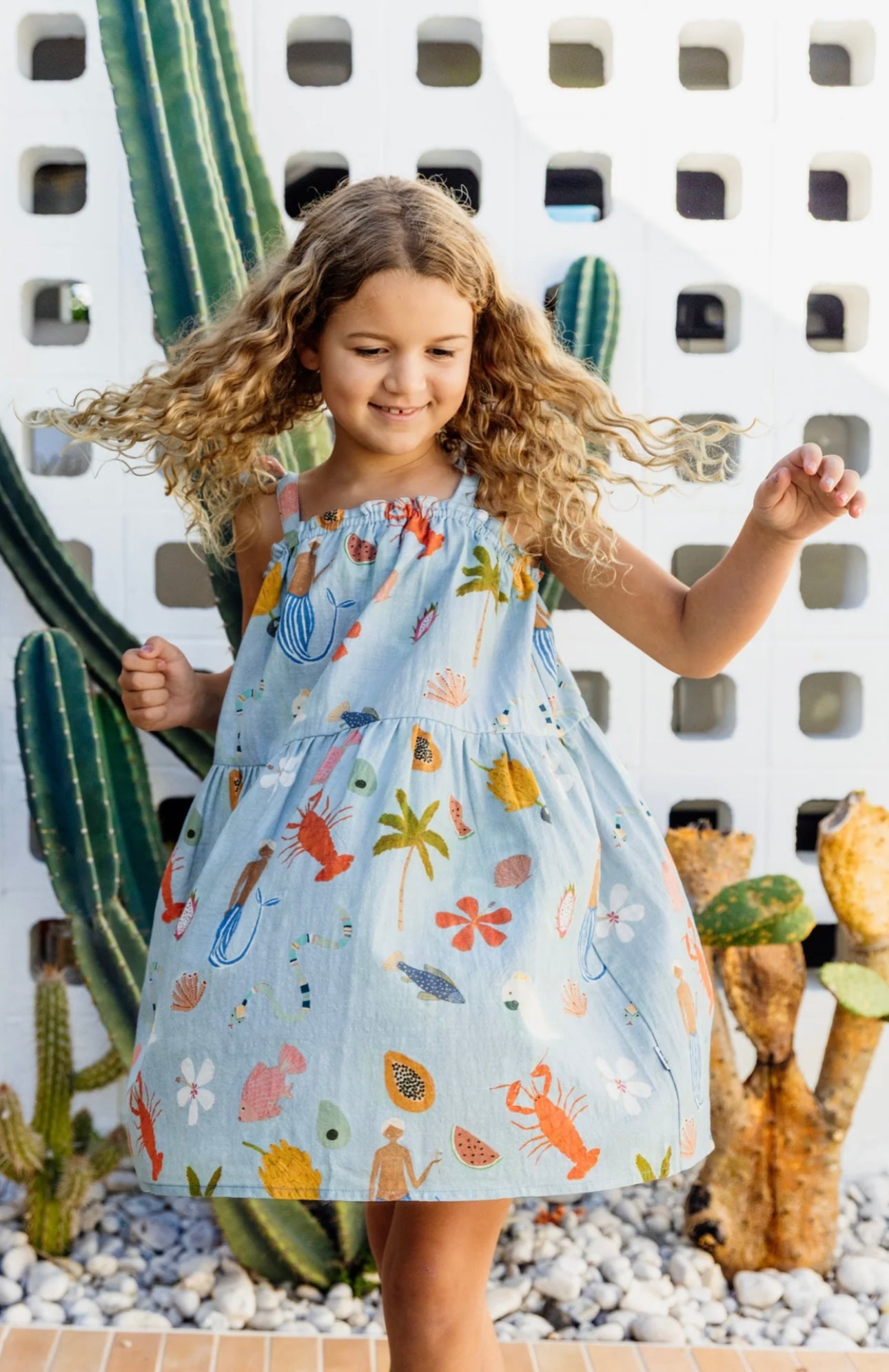 By The Sea Mini Dress