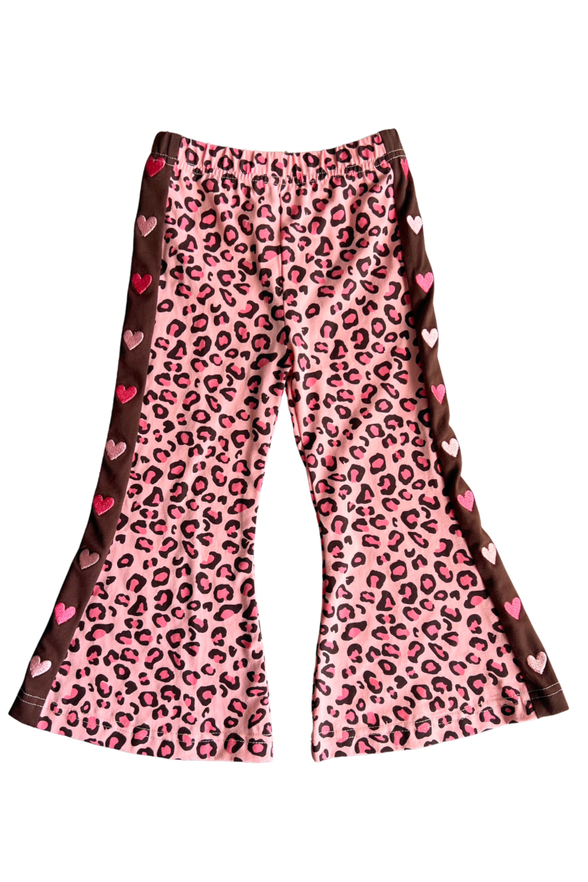 Heart Flares ✿ Pink Leopard