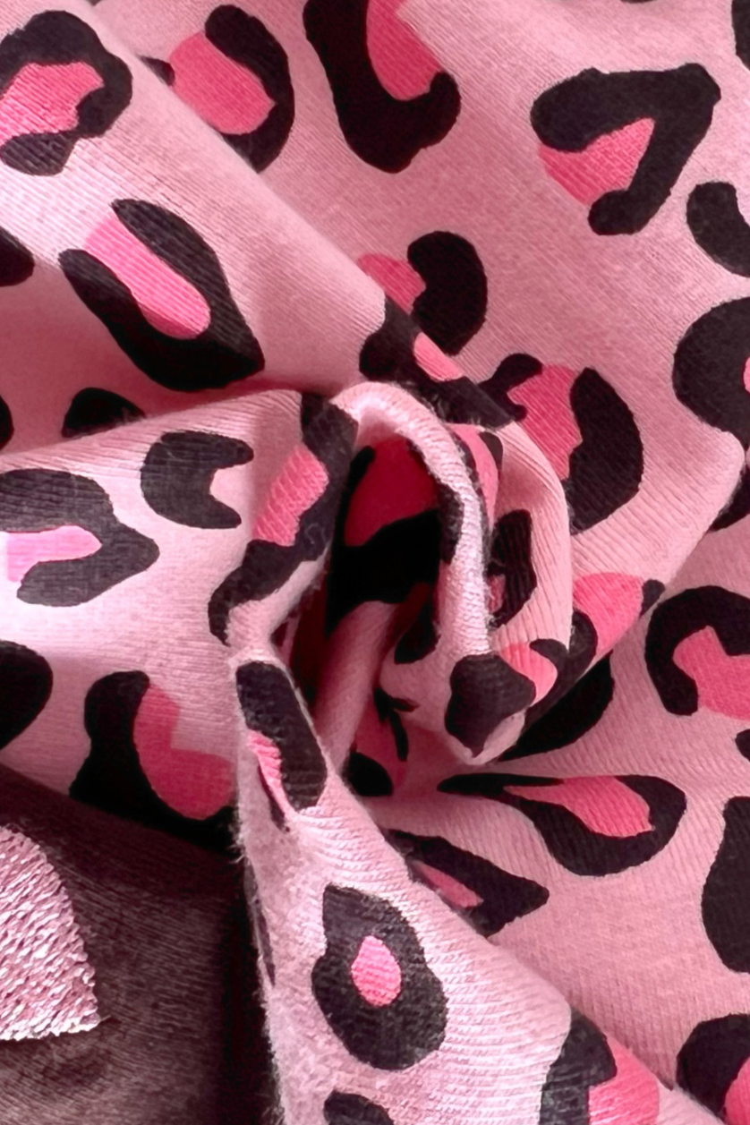 Heart Flares ✿ Pink Leopard