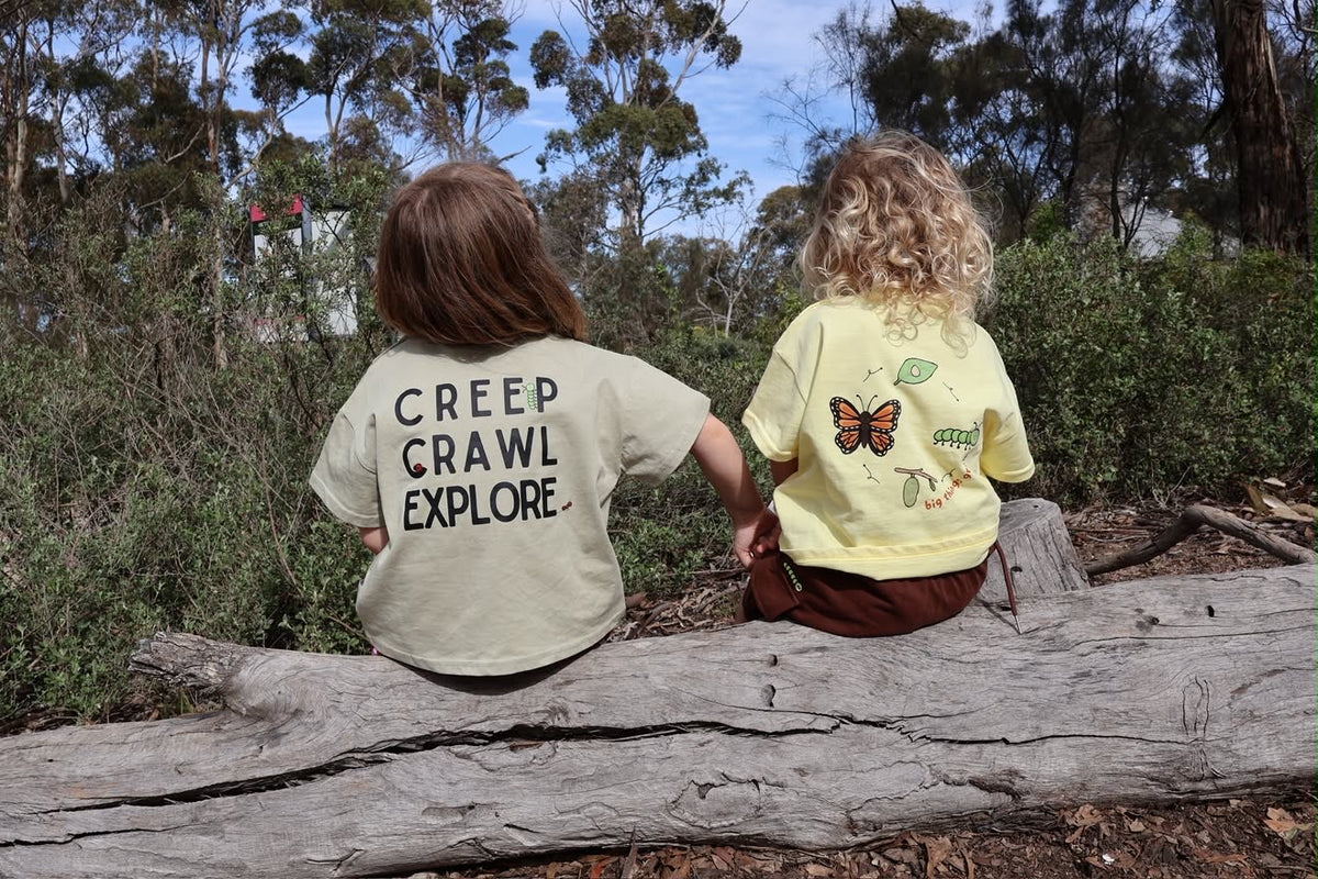 Creep, Crawl, Explore Tee - Woven & Wilder x Krystel