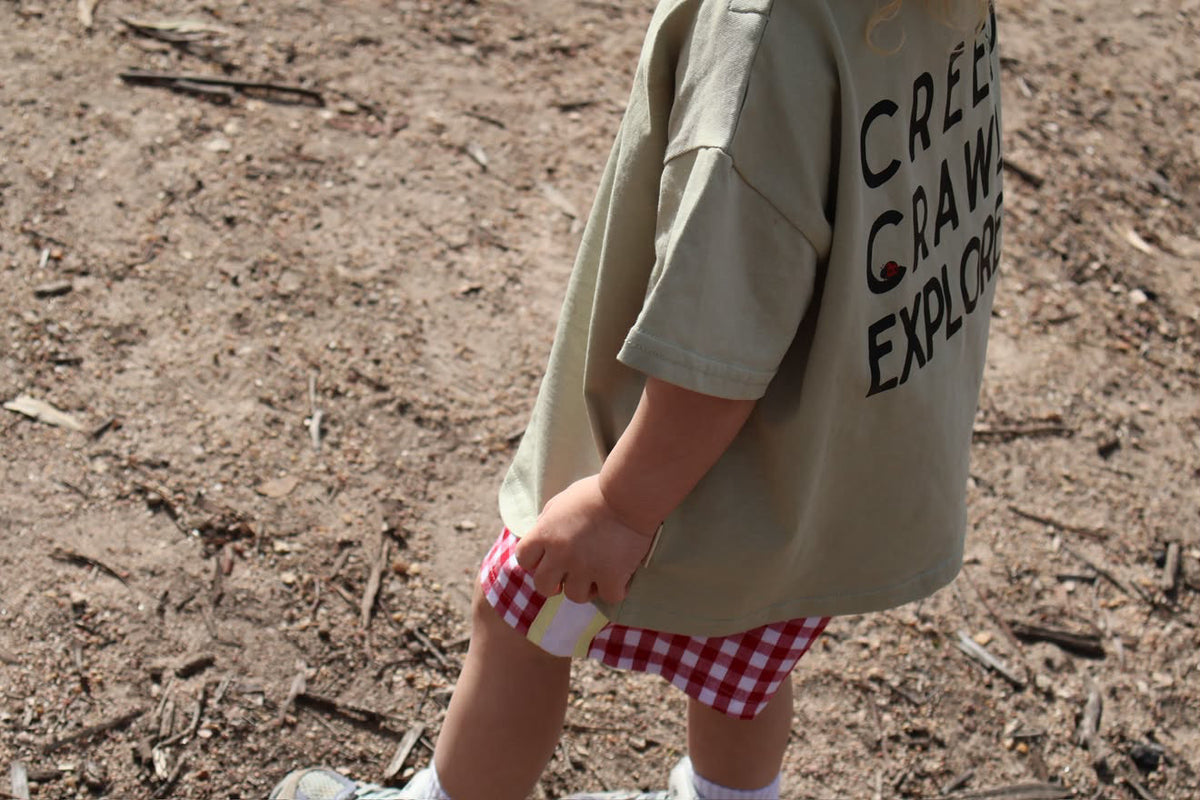 Creep, Crawl, Explore Tee - Woven & Wilder x Krystel
