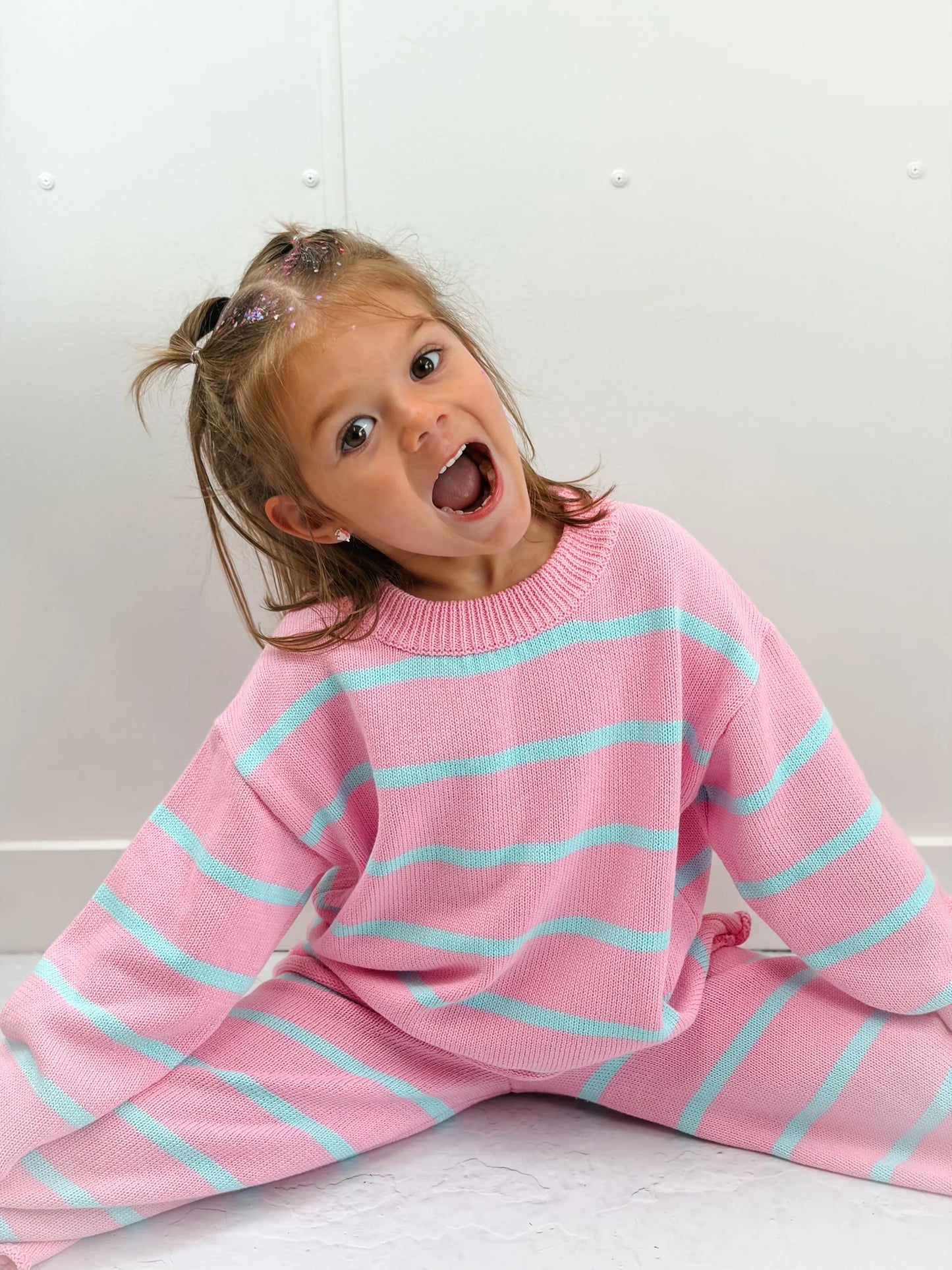 Bubblegum knit set