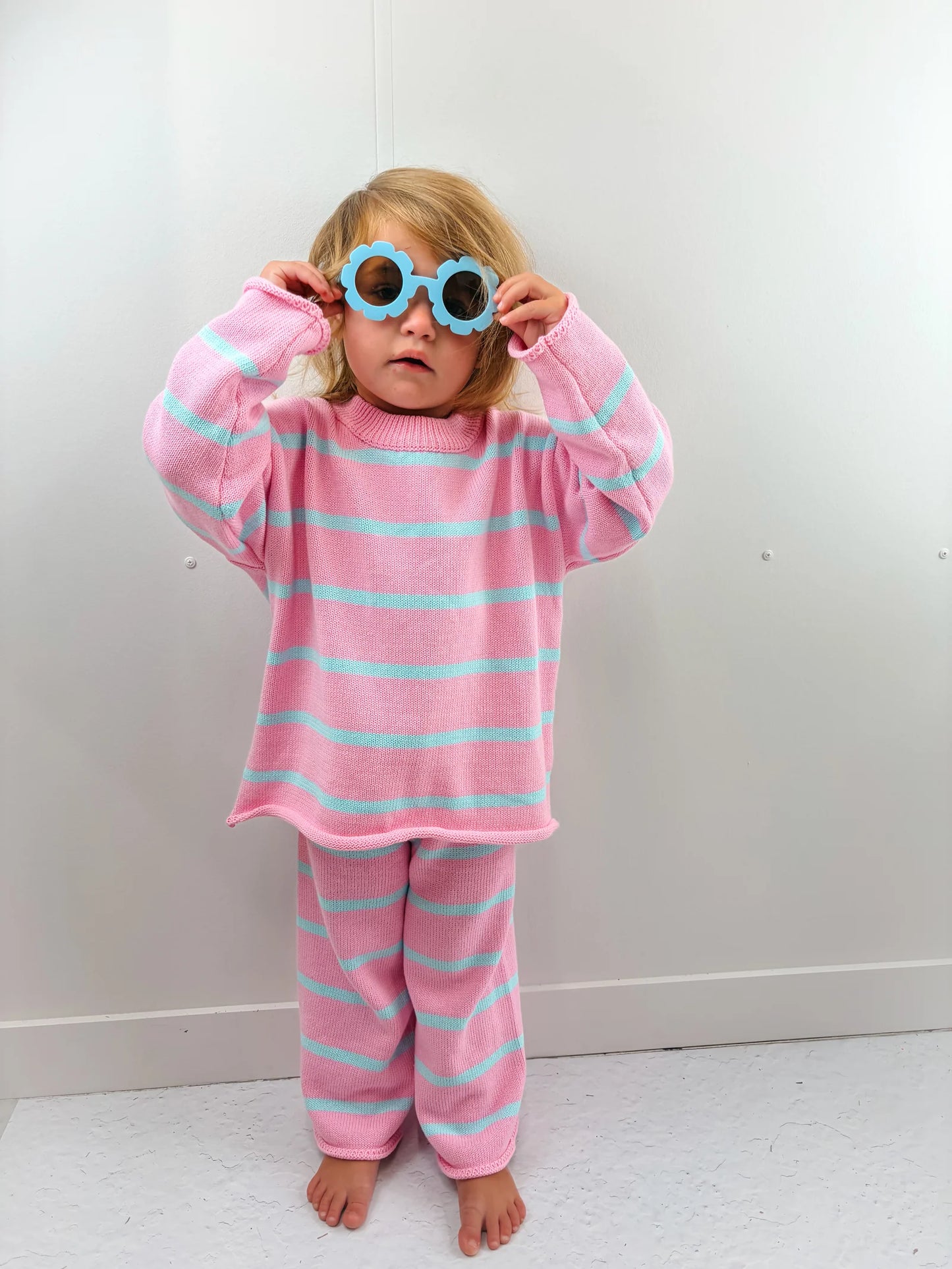 Bubblegum knit set