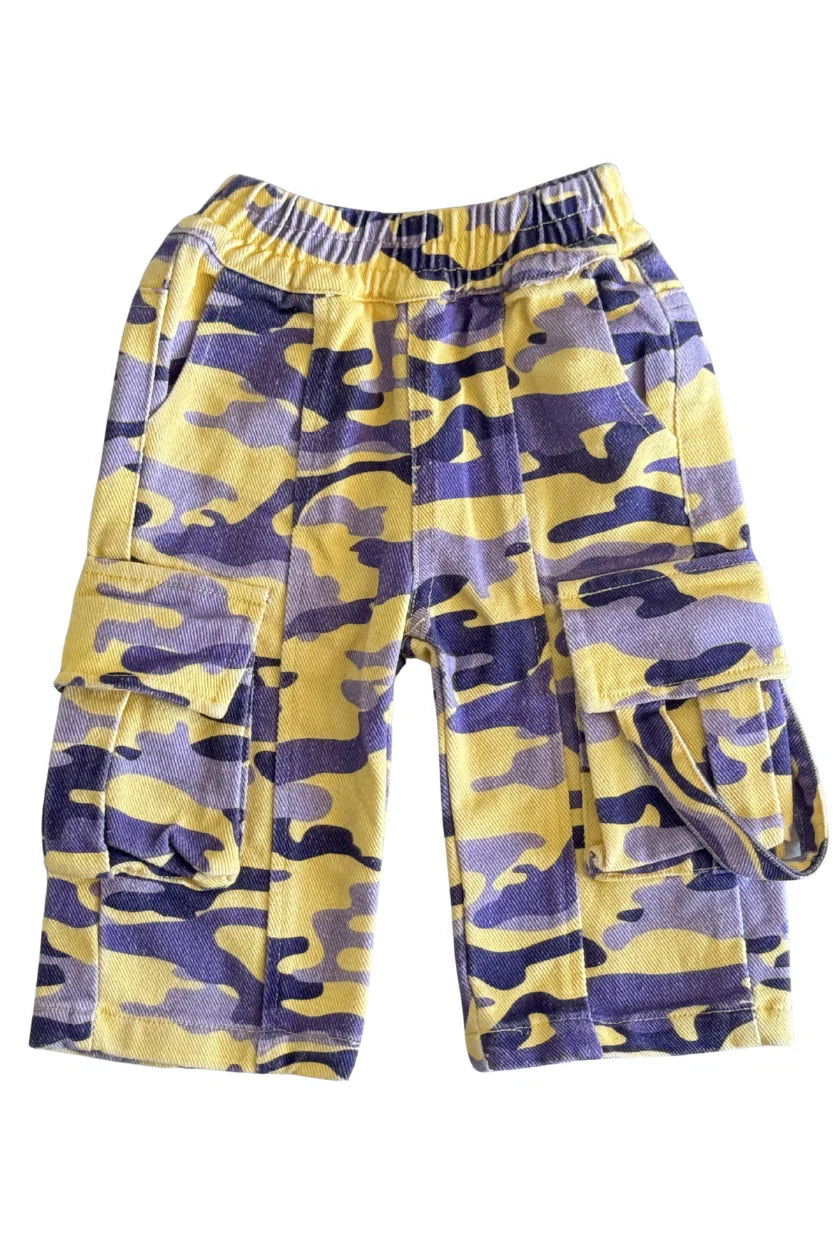 Ultraviolet Camo Cargo Pant