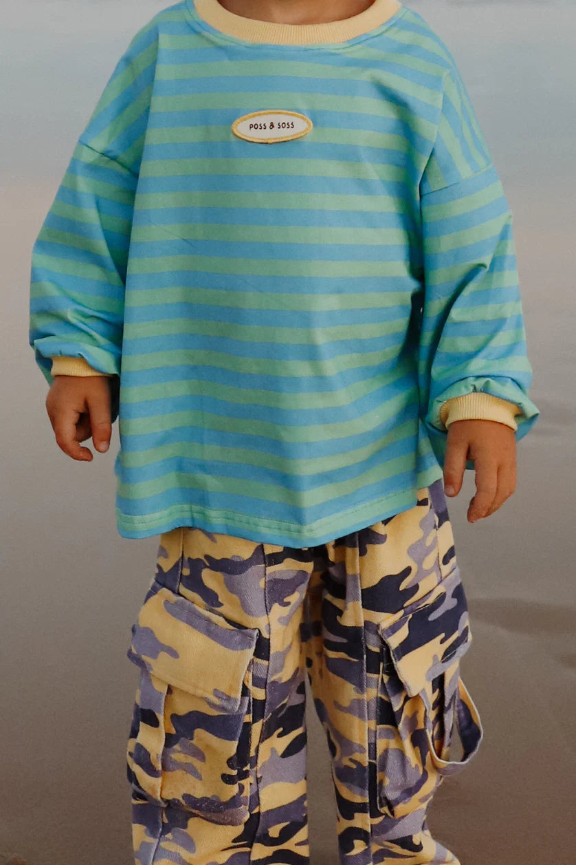 Ultraviolet Camo Cargo Pant