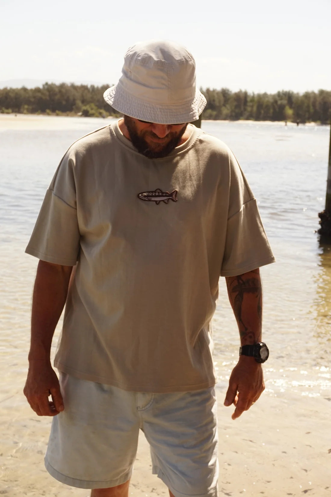 Gone Fishing Adults Tee