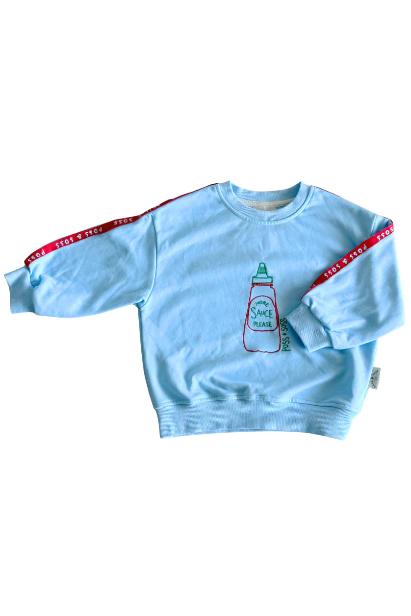 More Sauce Please Baby Blue