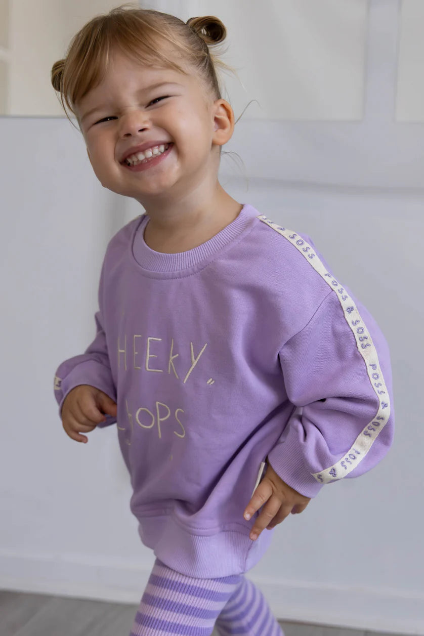 Cheeky Chops Jumper Lilac