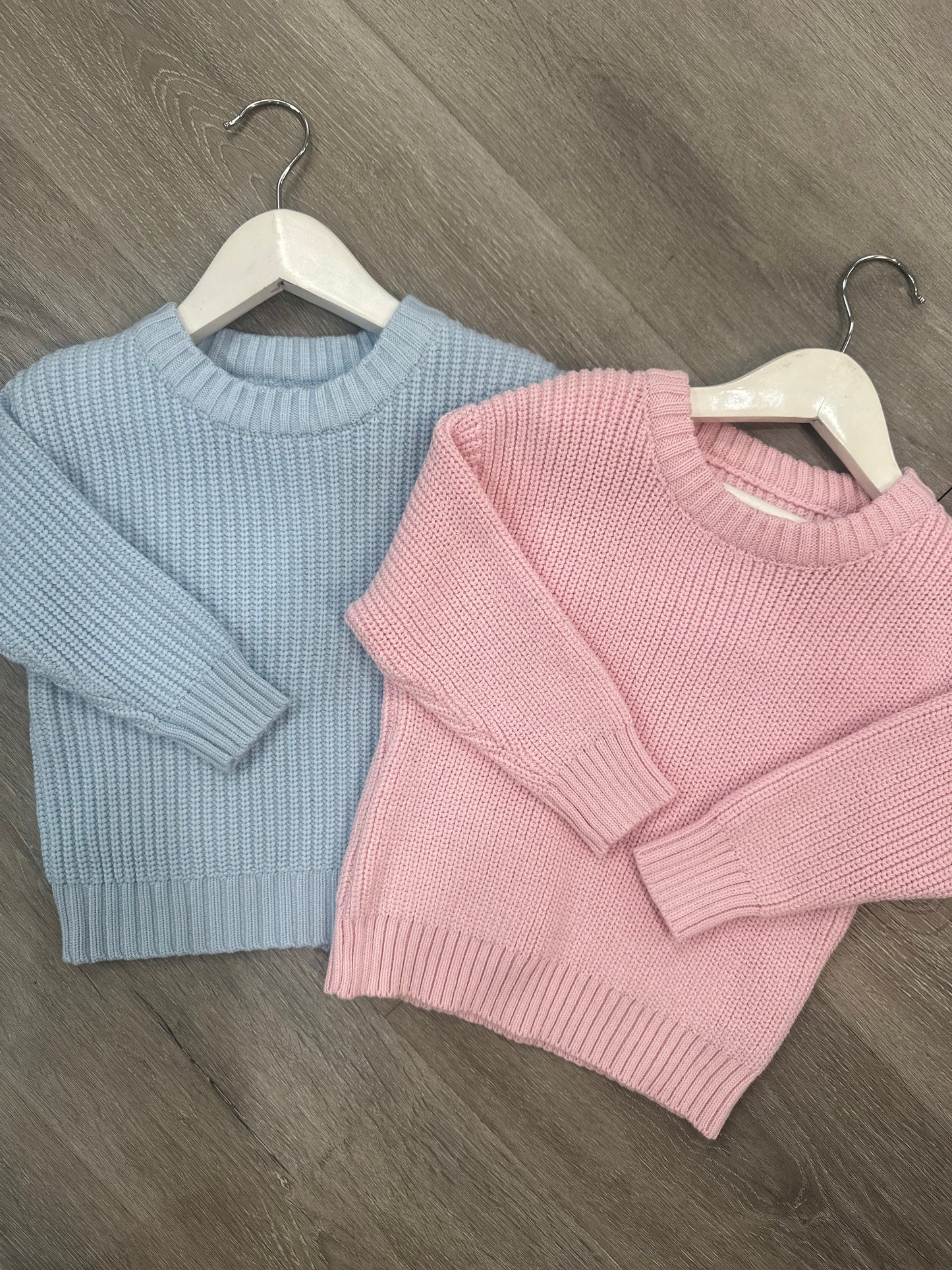 Knit Jumper Blush Pink
