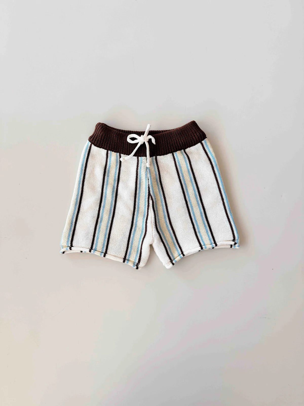 Retro Stripe Shorts | Azure