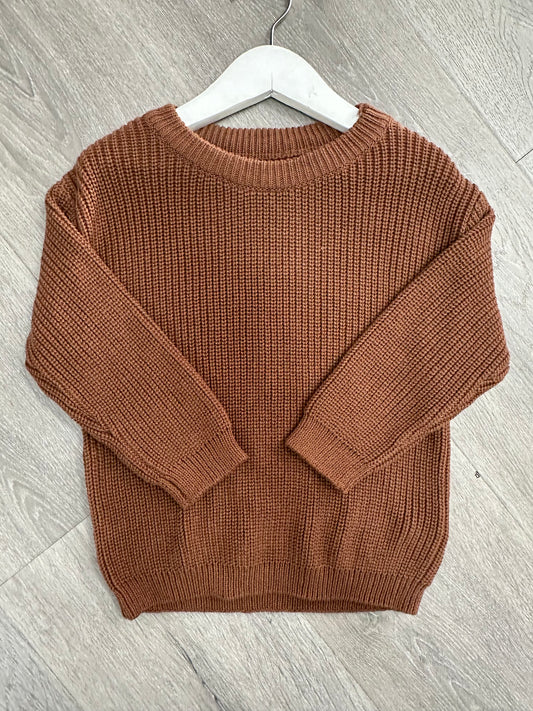 Knit Jumper Brown