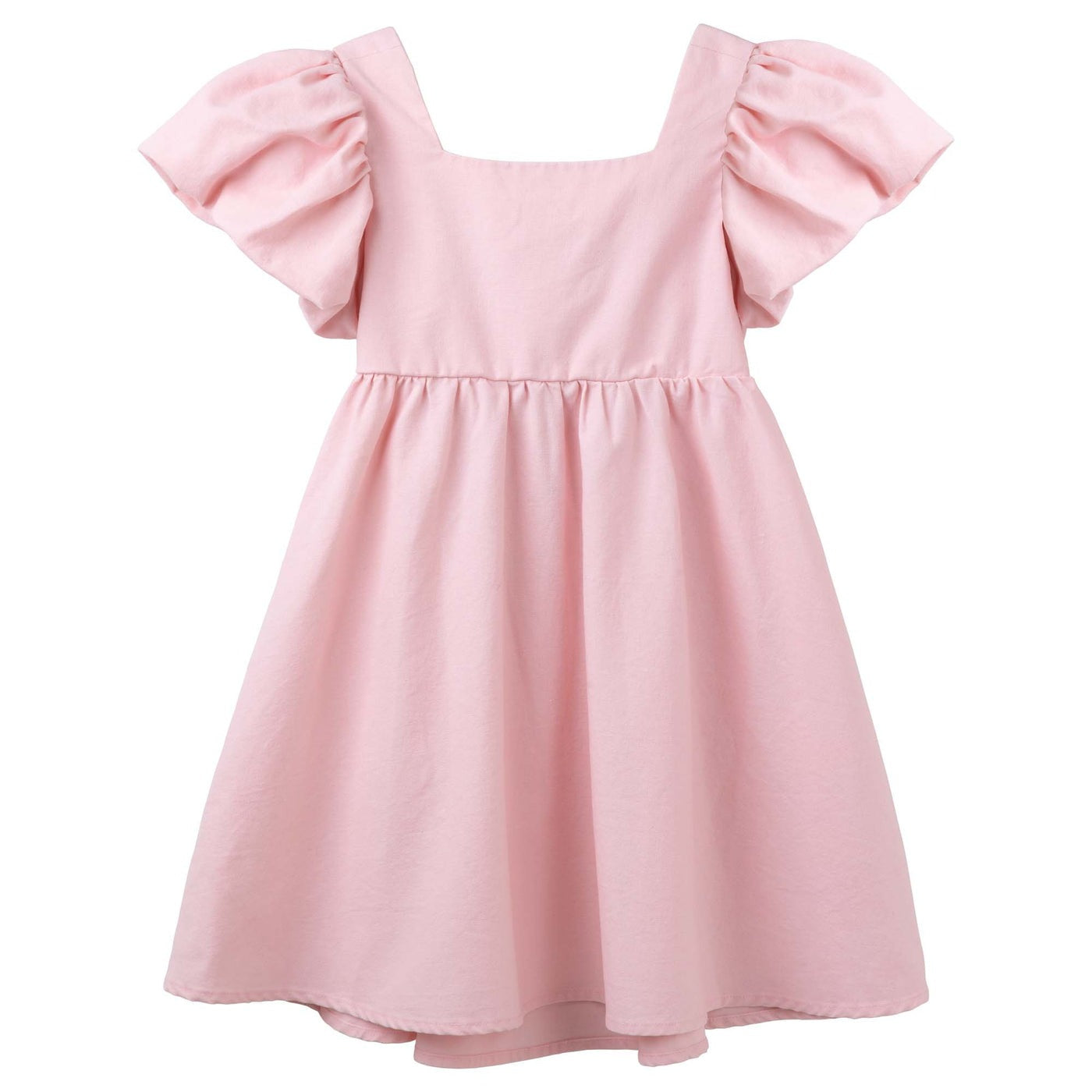 Designer Kidz Grace Tie Back Dress Pink