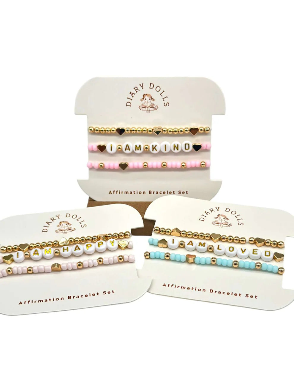 Affirmation Bracelet Sets Assorted