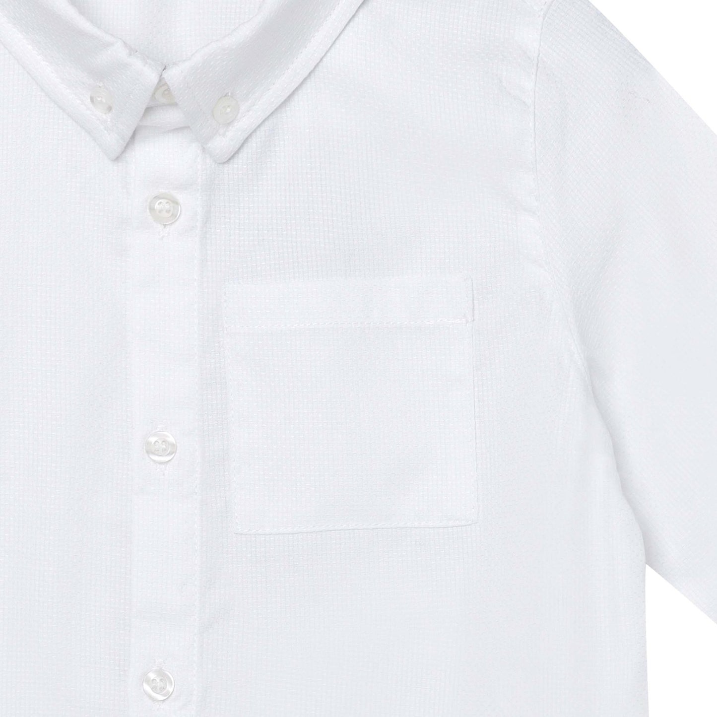 Designer Kidz - Jackson L/S Formal Shirt White