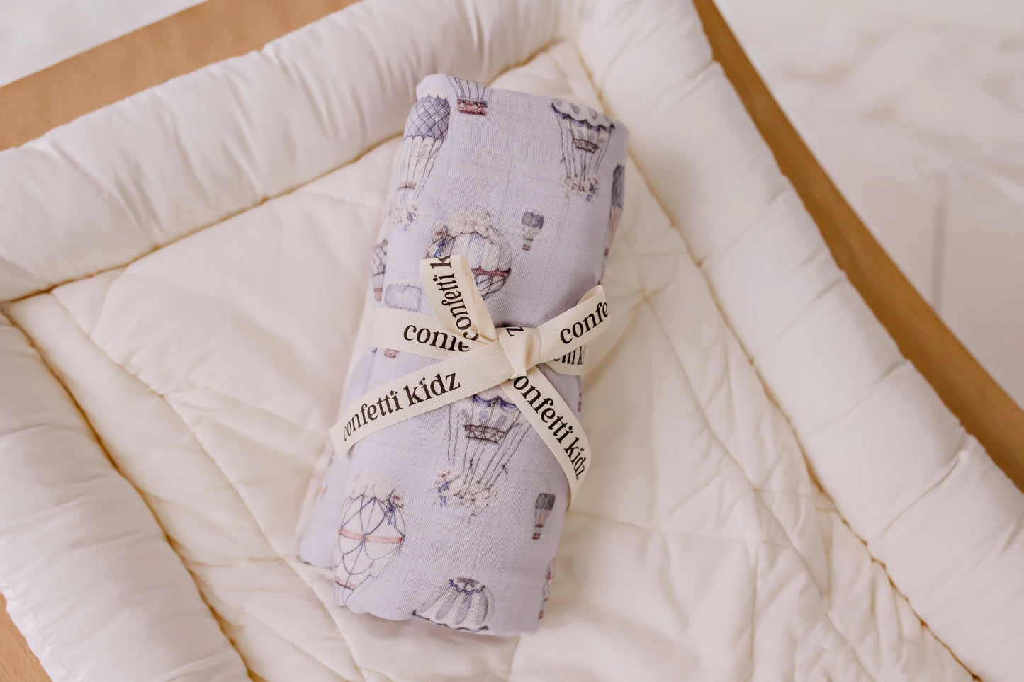 Organic Muslin Swaddle Dreamy Sheep