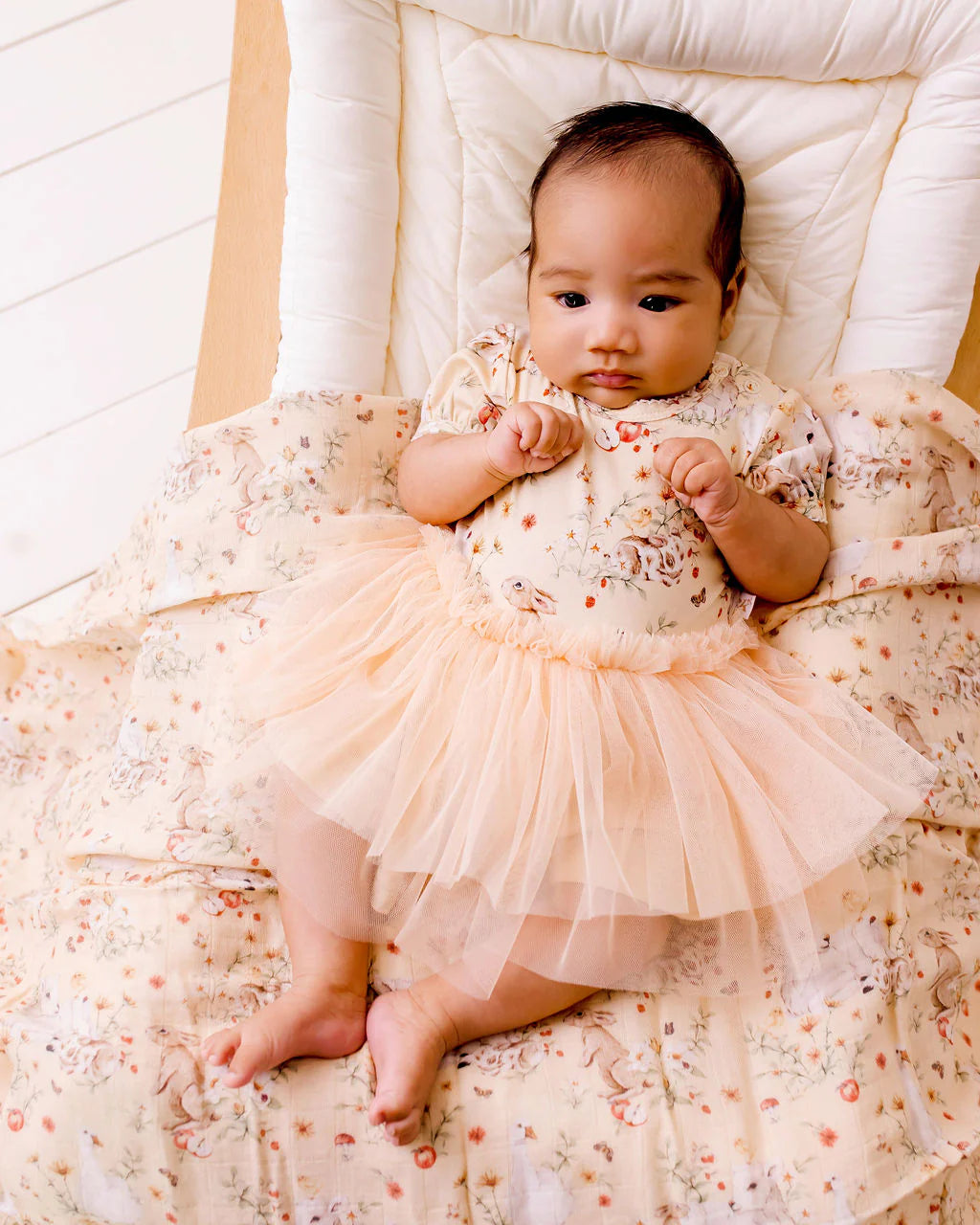 Onesie Tutu Dress In The Meadow