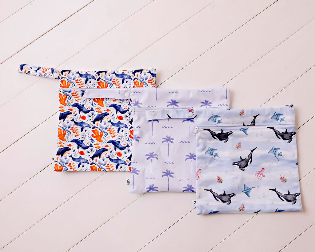 Double Pocket Wet Bag Assorted